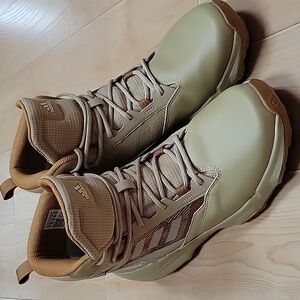 Adidas Waterproof Leather Mid Hiking Boots